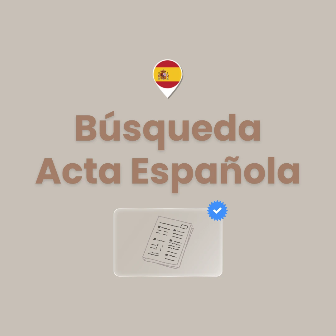 Búsqueda de Acta Española