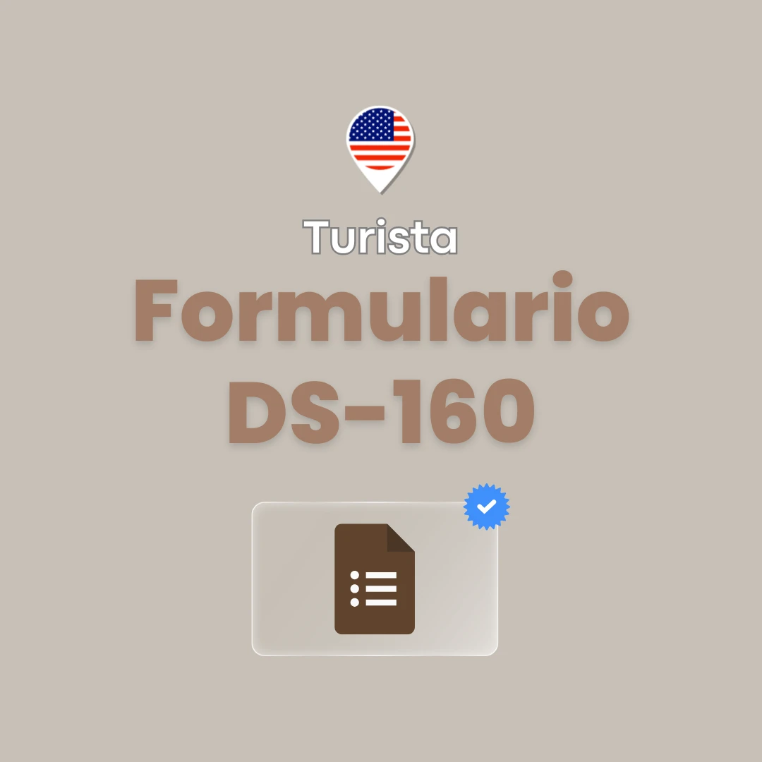 Formulario DS-160 Turista