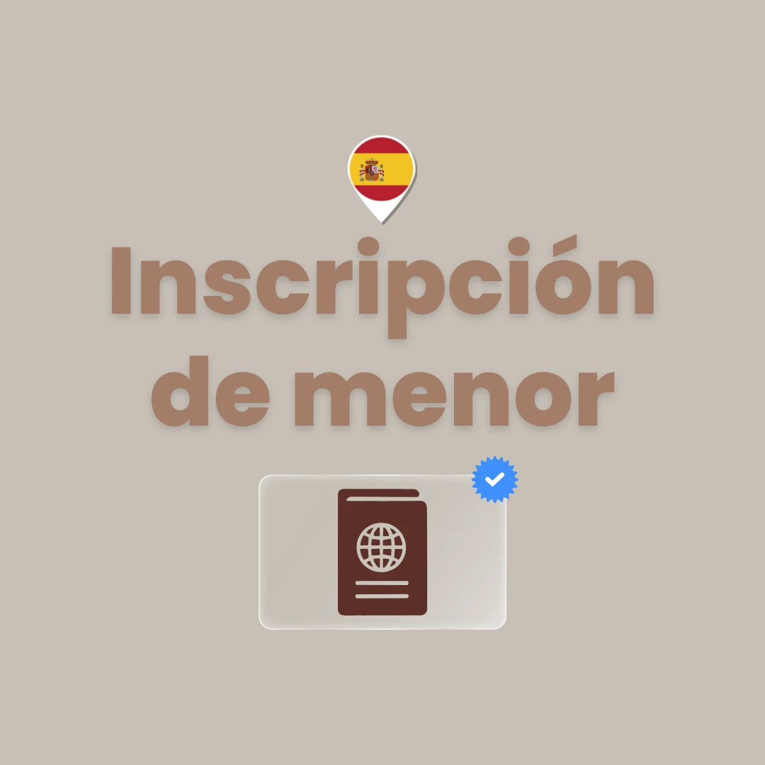 Inscripción de Menores - 1