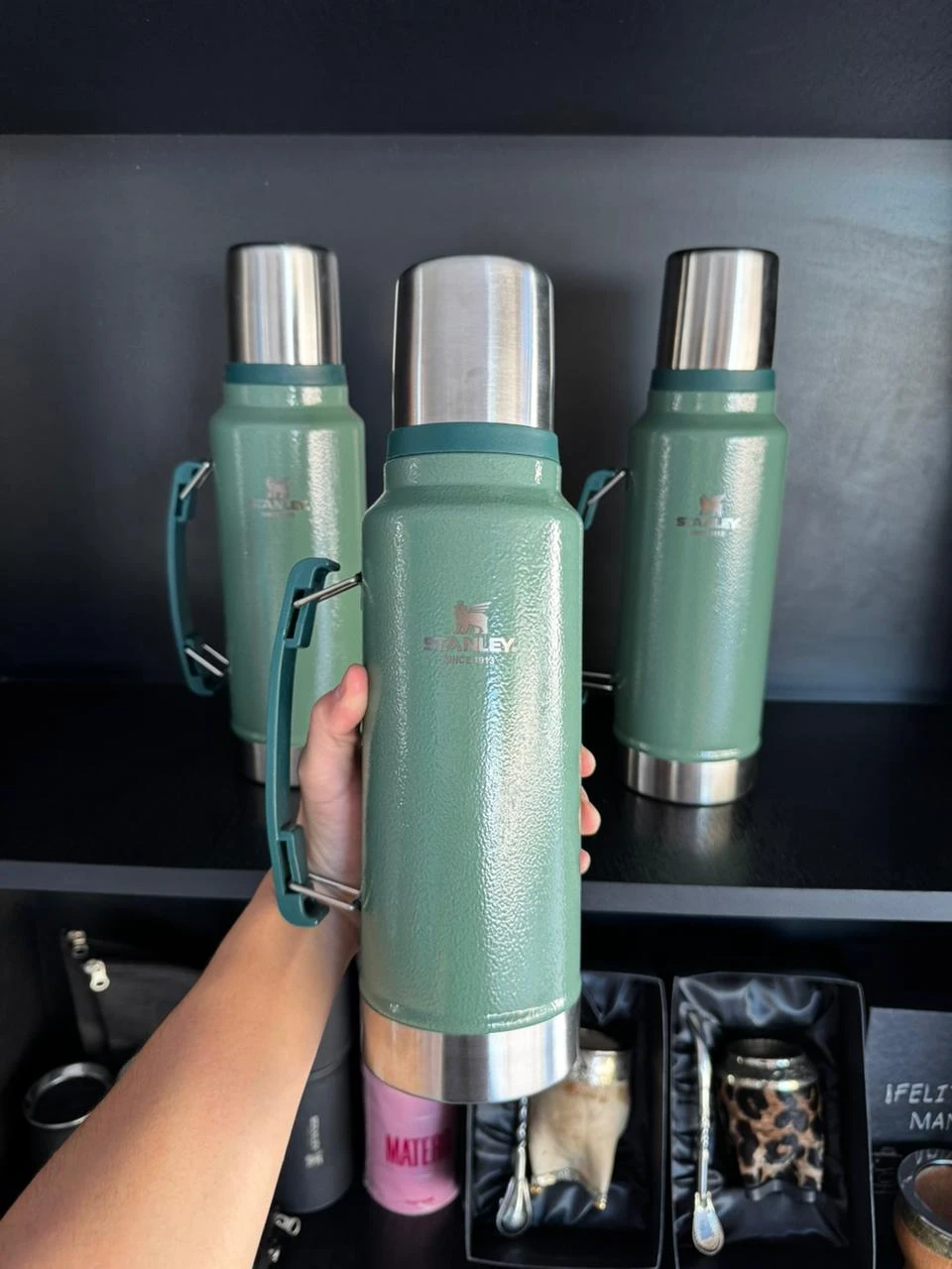 Termo Stanley 1.2L clásico, verde - 2