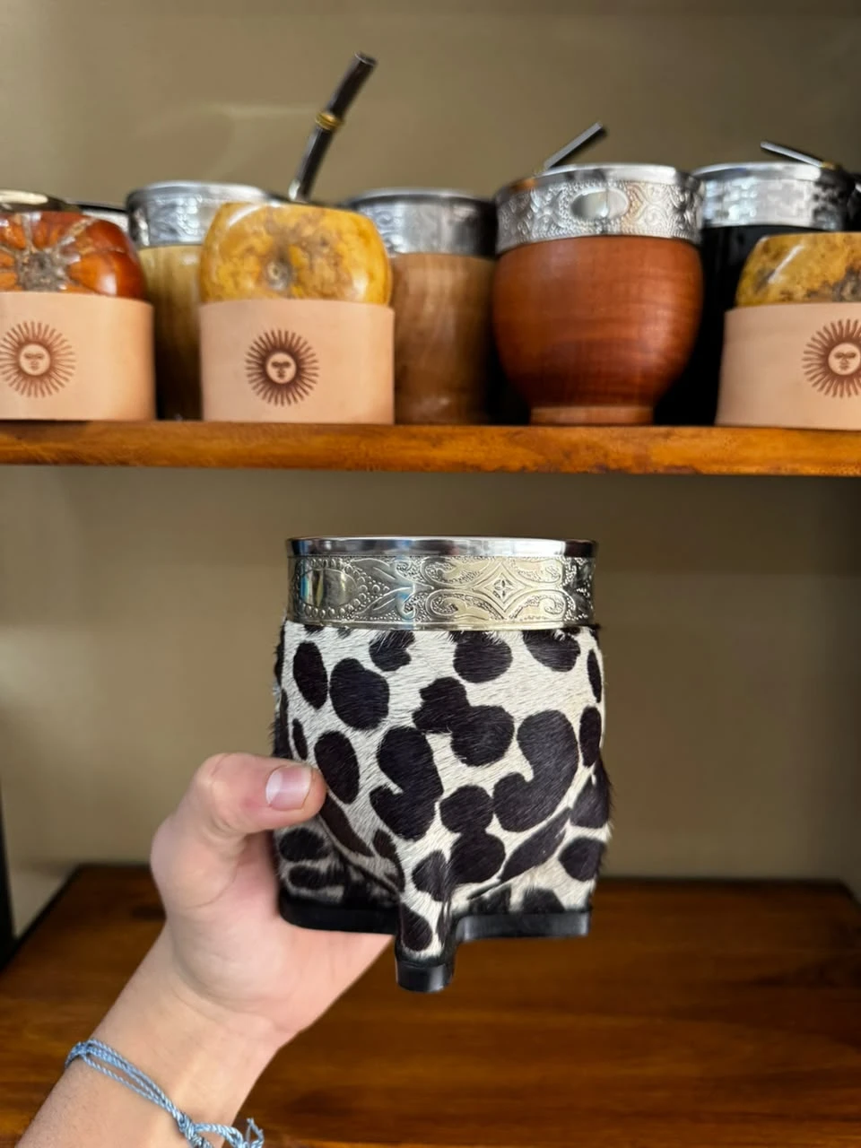 Imperial Animal Print, interior calabaza - 1