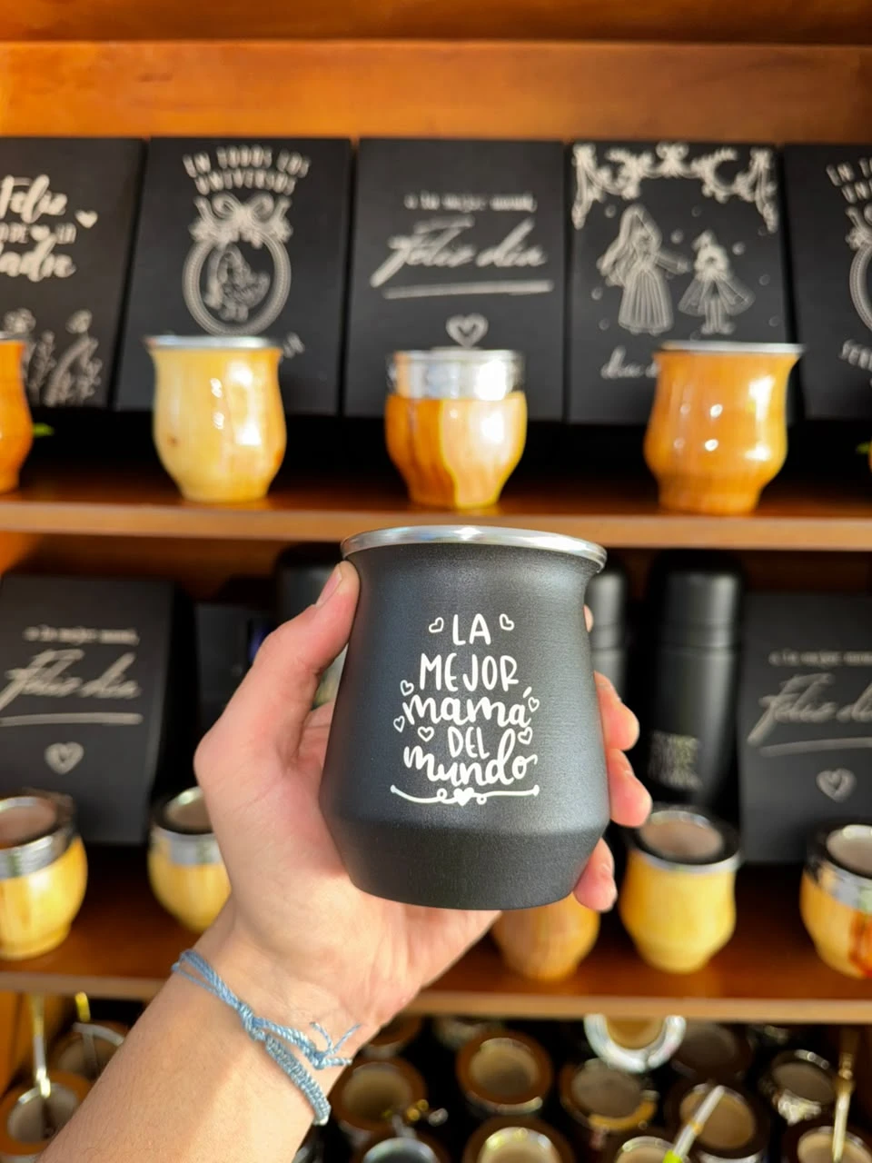 Mate Acero , Grabado Mamá - 1