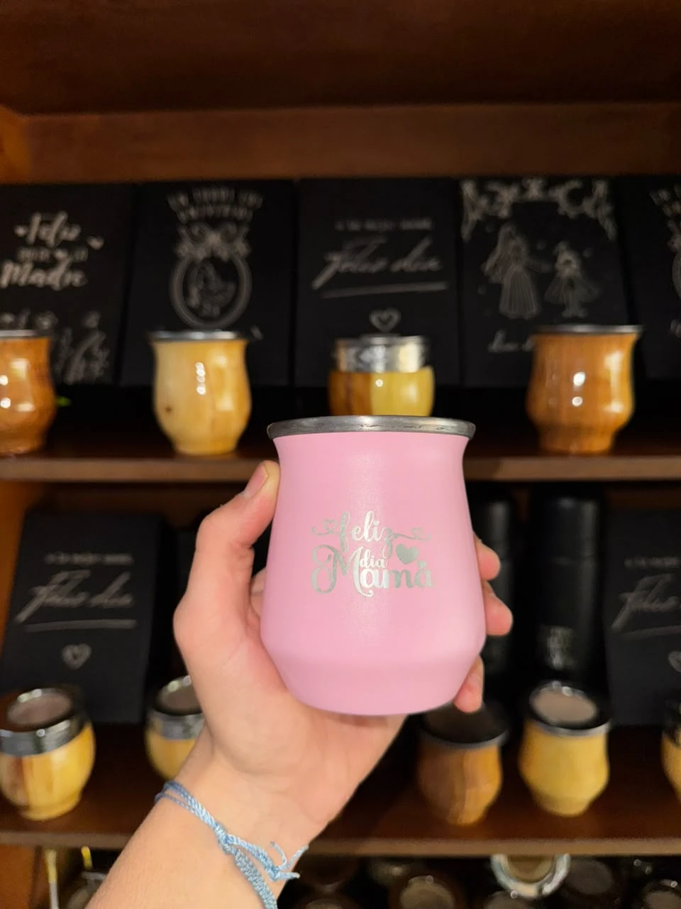 Mate Acero , Grabado Mamá - 2