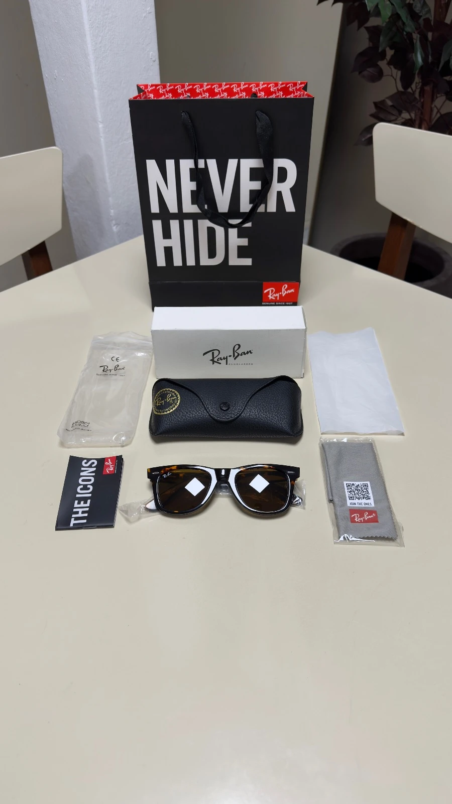 Wayfarer Carey marrón