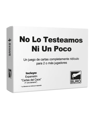 No lo testeamos ni un poco