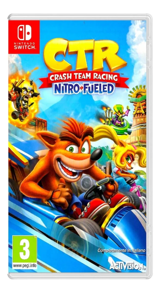 Nintendo Switch Crash Team Racing Nitro Fueled