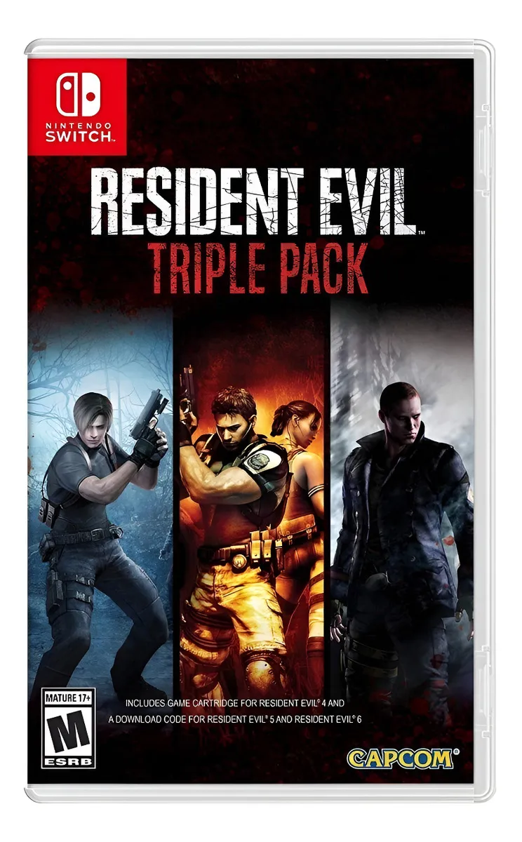Nintendo Switch Resident Evil Triple Pack Collection