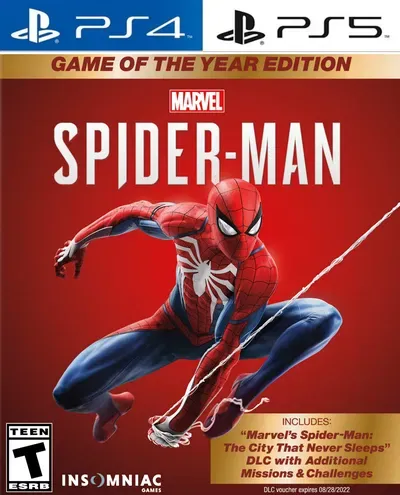 Marvel's Spider-Man: Game Of The Year Edition Primario Ps4