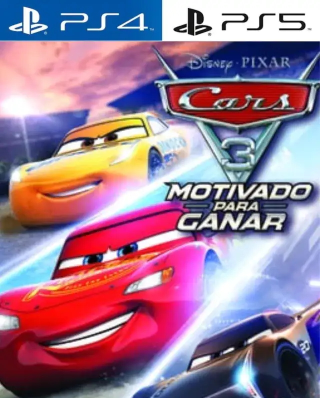 Cars 3: Motivado Para Ganar Primario PS5 Retro