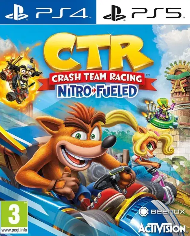 Crash Team Racing Nitro-Fueled Primario PS5 Retro