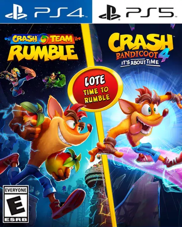 Crash Team Rumble + Crash Bandicoot 4: It's Anout Time Primario PS5