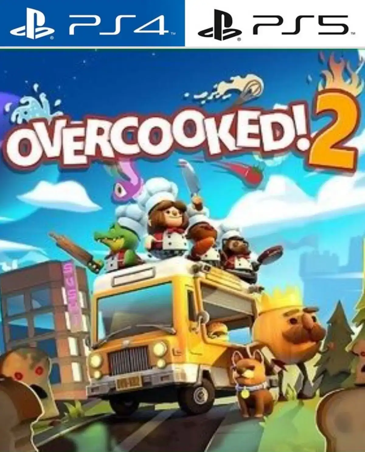 Overcooked! 2 Primario PS5 Retro