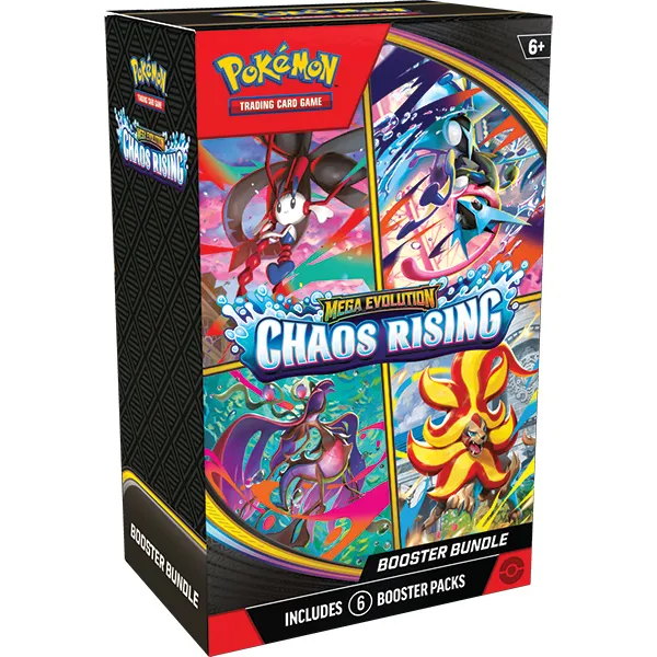 Pokemon – Mega Evolution – Chaos Rising – Booster Bundle