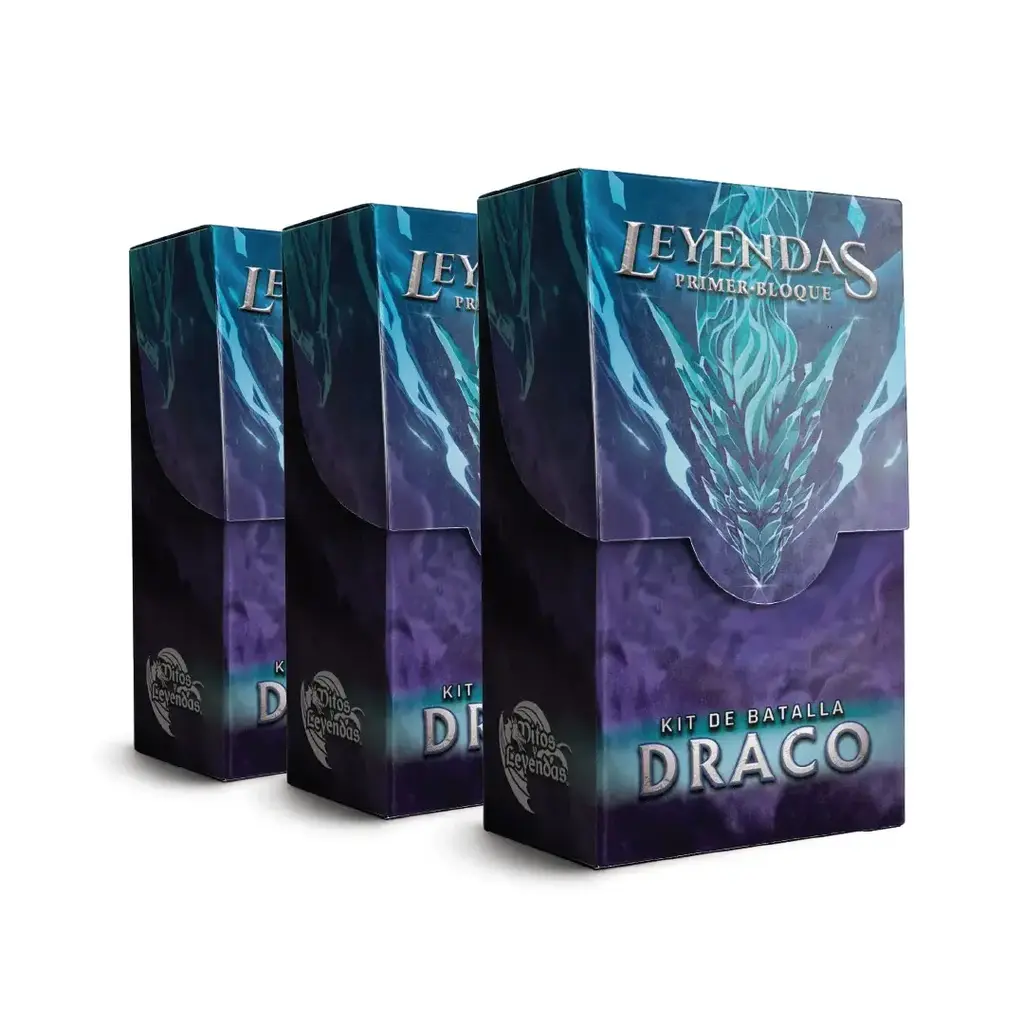 Kit Batalla - Draco - Leyendas Primer Bloque 4.0 X3