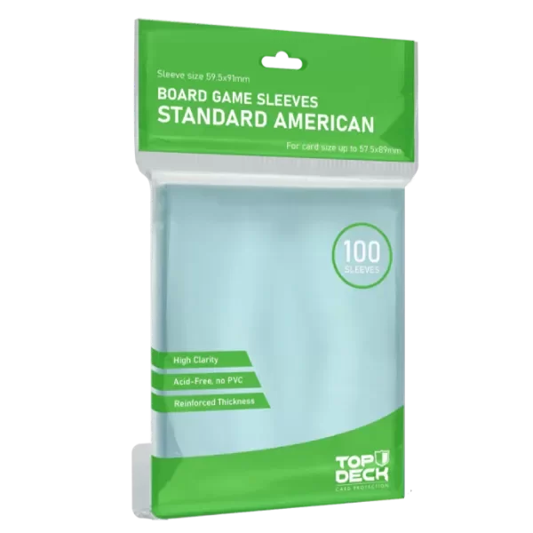 TOPDECK Folio Juego de Mesa Standard American 57x89mm X100 - 1
