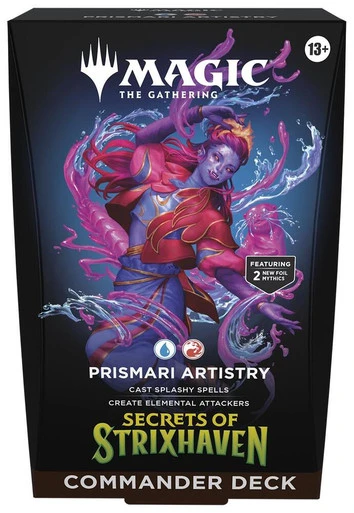 Secrets of Strixhaven Commander Deck - Prismari Artistry EN ESPAÑOL - 1