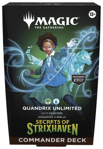 Secrets of Strixhaven Commander Deck - Quandrix Unlimited ESPAÑOL - 1