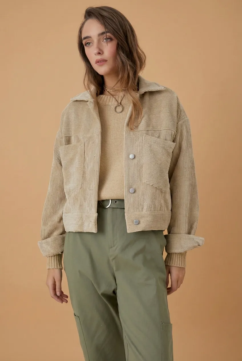 Campera de gabardina - 2