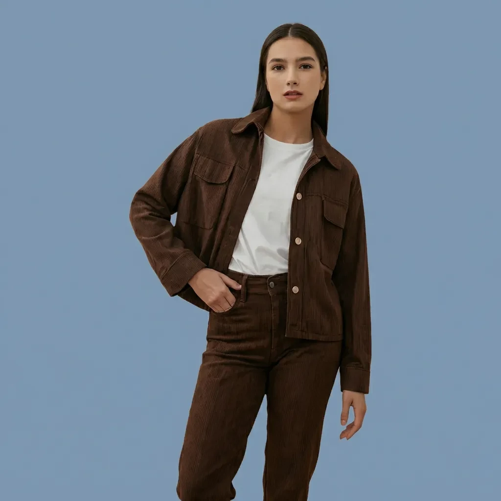 Campera de gabardina - 1