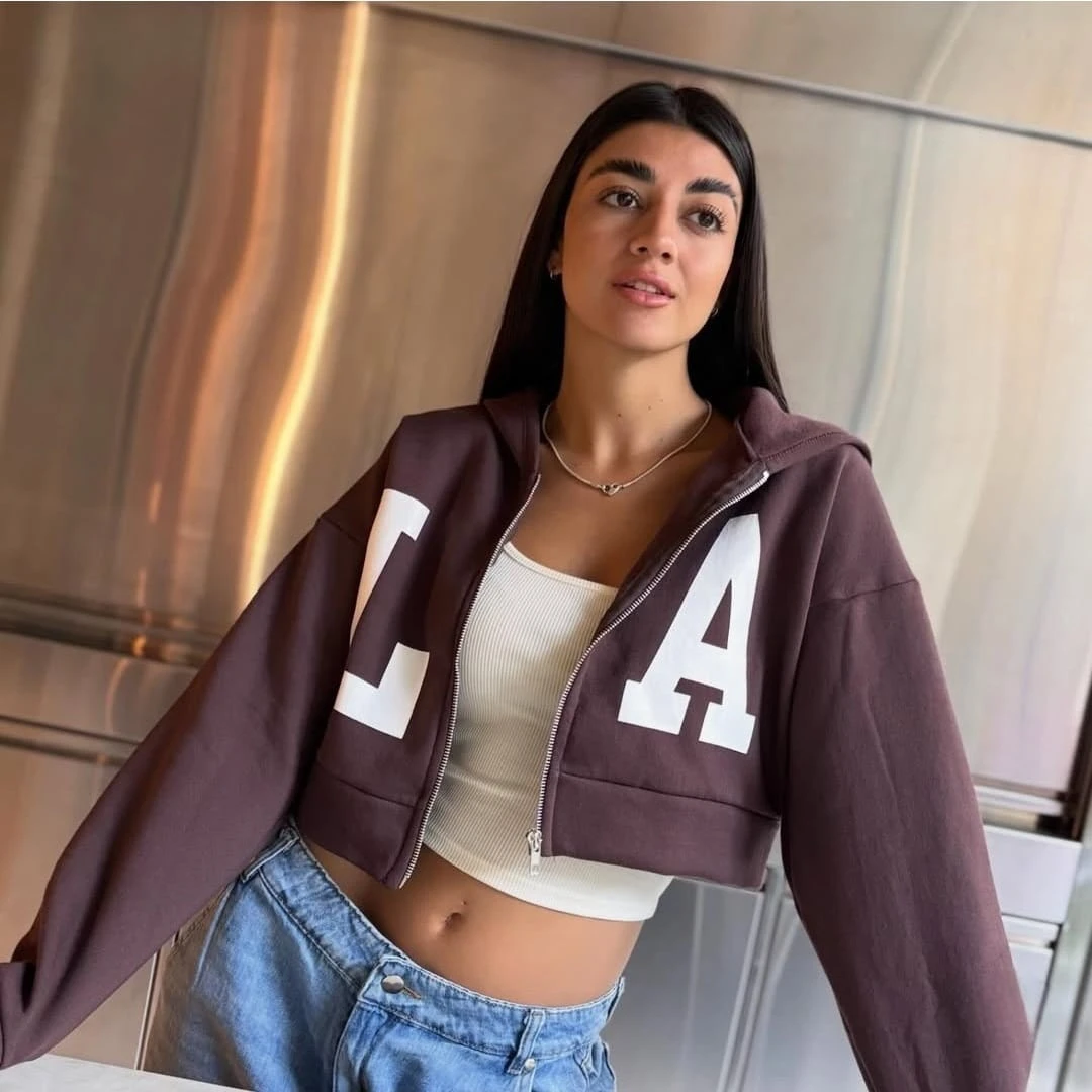 Campera corta frizada - 1
