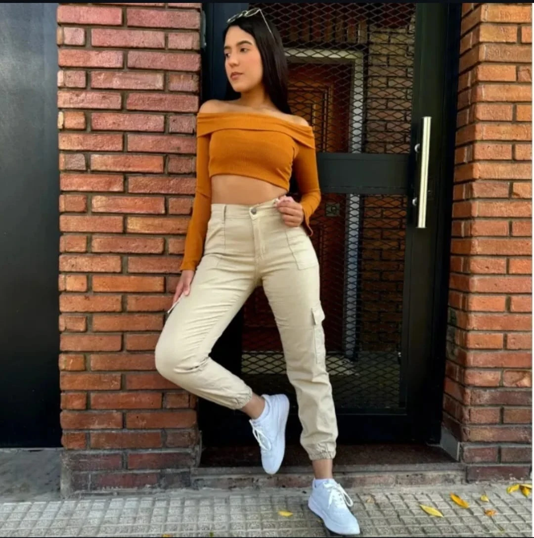 Babucha Cargo elastizada - 1