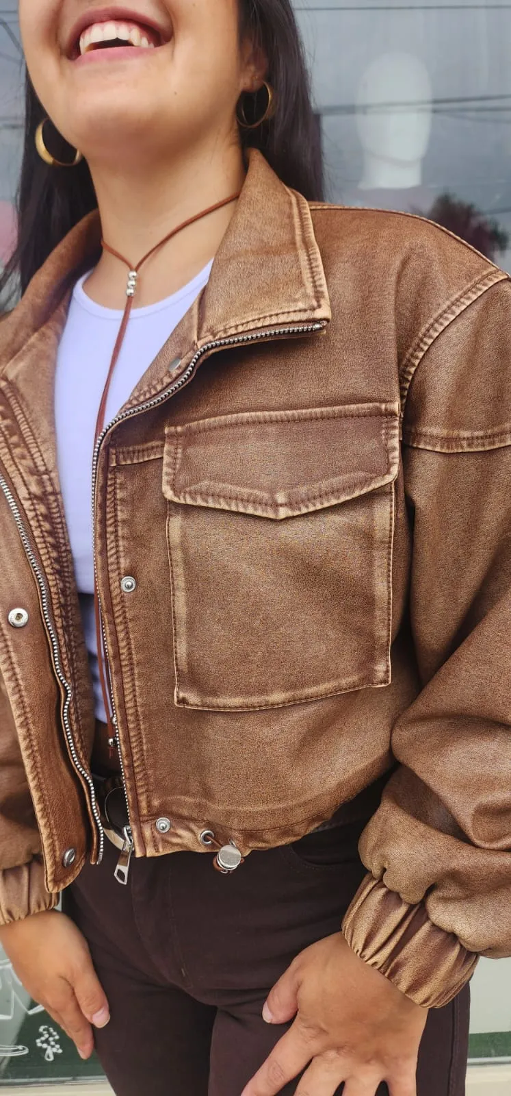 campera ecocuero - 1