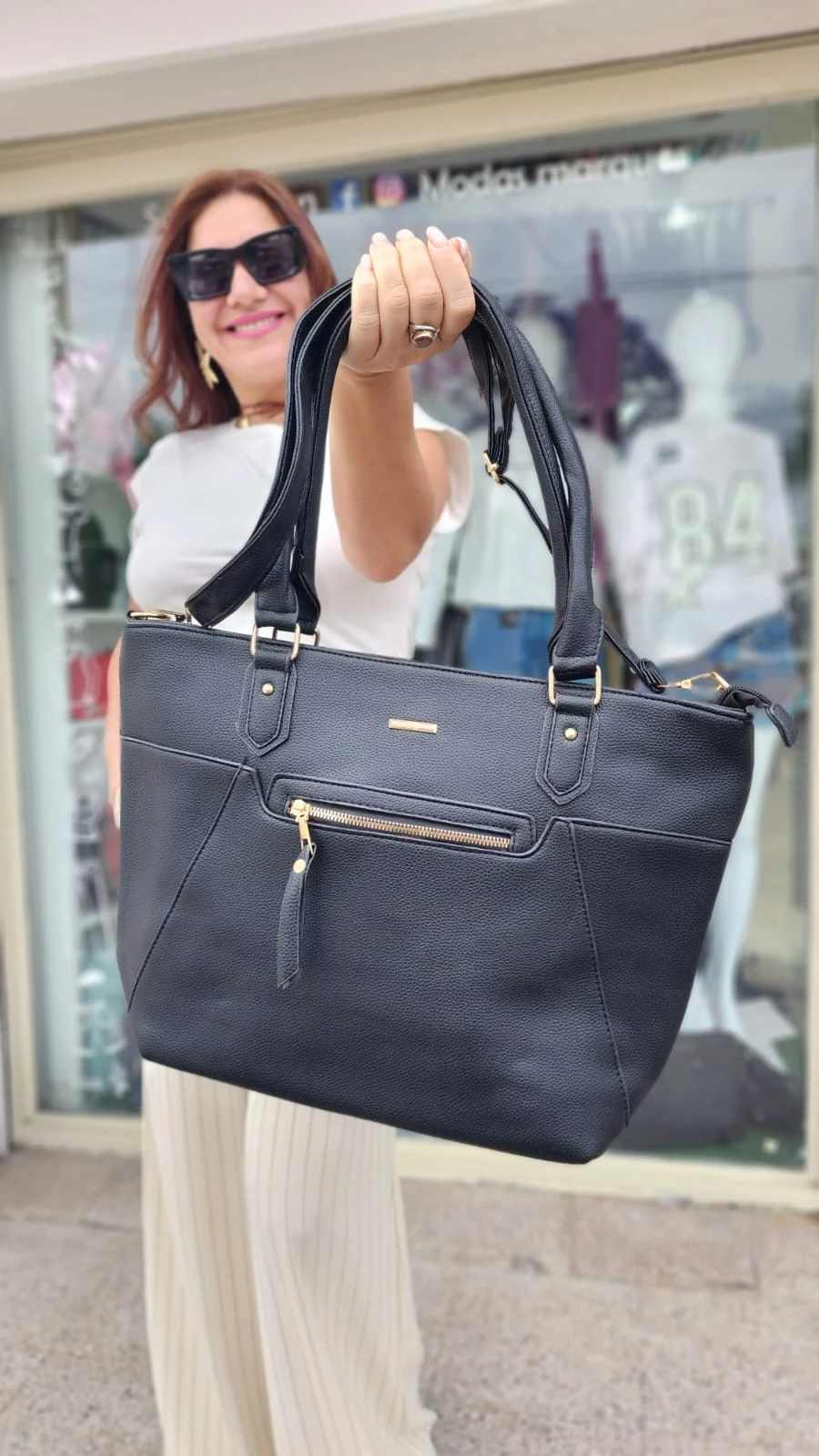 Cartera eco cuero - 1