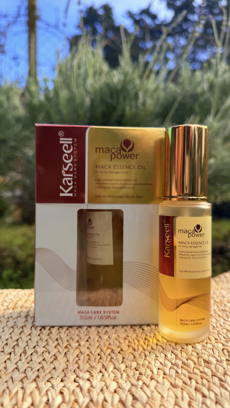 Serum Karseell Maca Essence Oil 50ml Reparador Brillo - 1